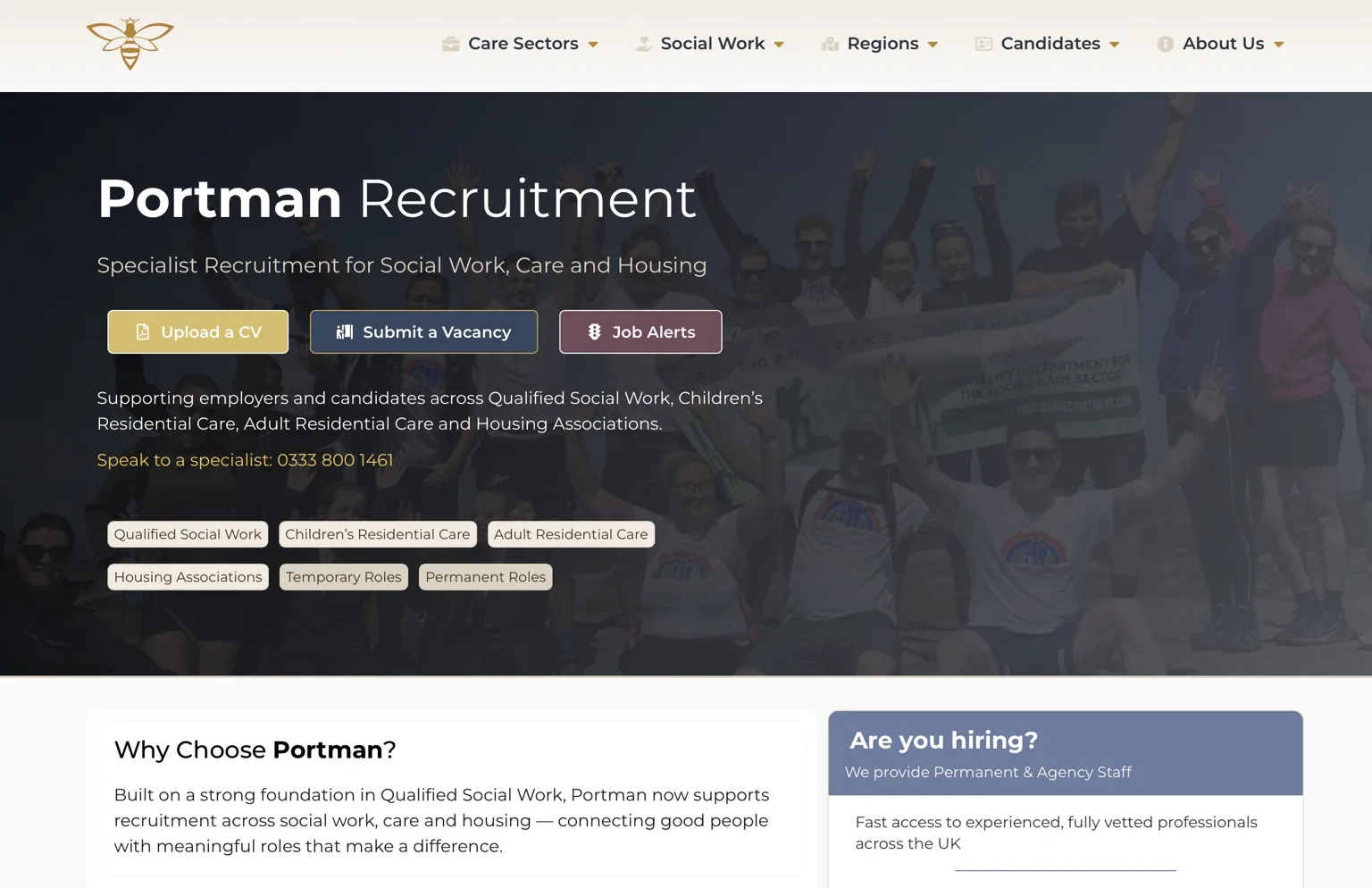 Custom Recruitment Platform & Job Alert System screenshot